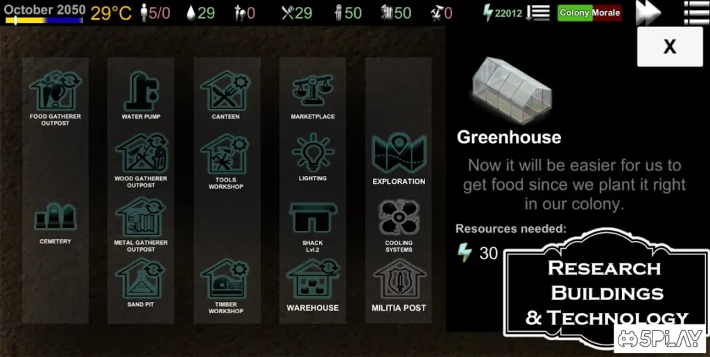 TERRA NOVA : Strategy of Survival screenshot