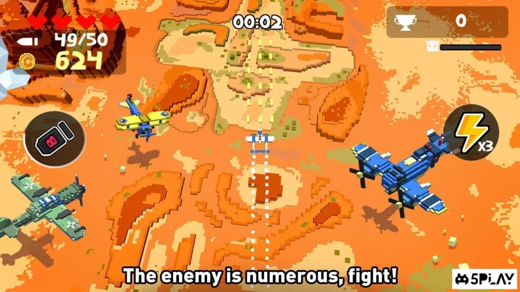 Aero Smash -open fire screenshot