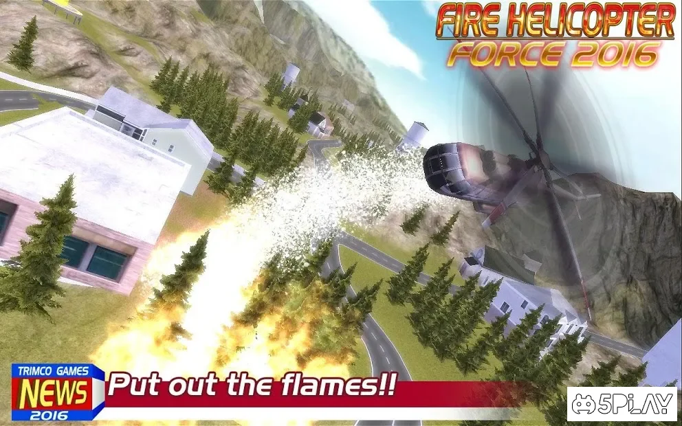 Fire Helicopter Force 2016 screenshot