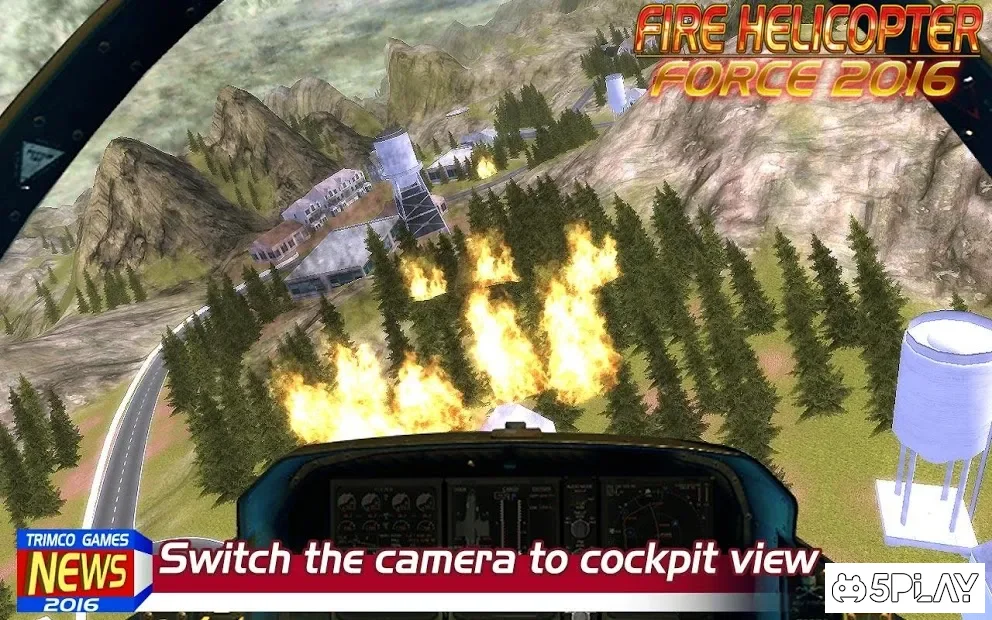 Fire Helicopter Force 2016 screenshot