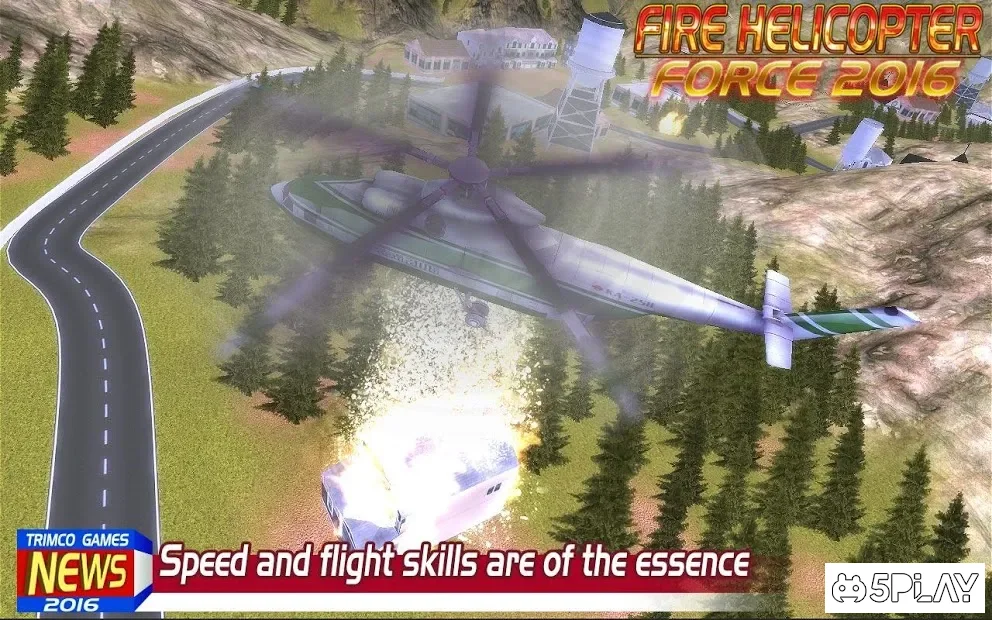 Fire Helicopter Force 2016 screenshot