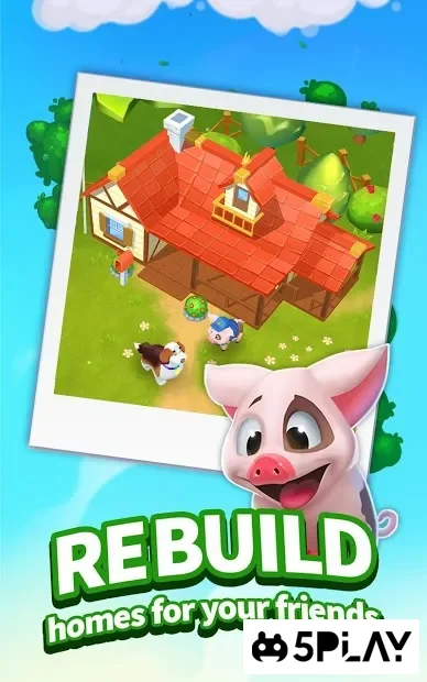 Backyard Bash: New Match 3 Pet Game screenshot