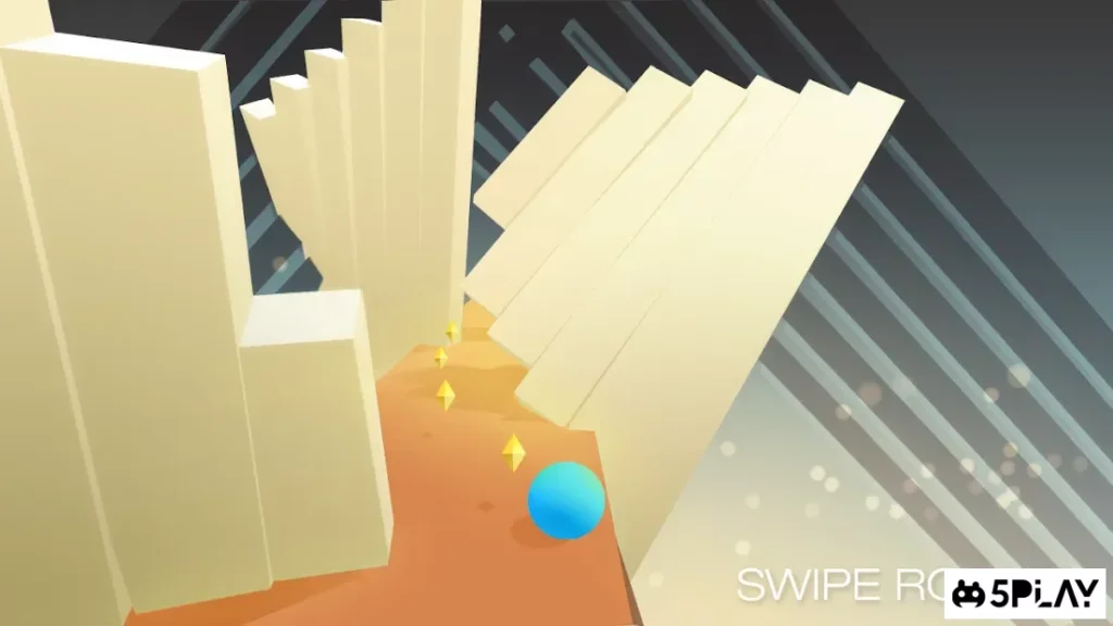 Swipe Rolling - Unlimited Road, Ball and Run screenshot