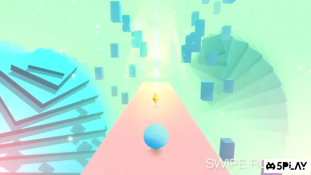 Swipe Rolling - Unlimited Road, Ball and Run screenshot