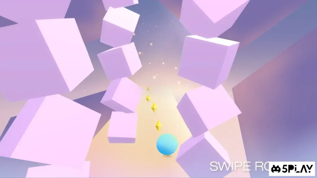 Swipe Rolling - Unlimited Road, Ball and Run screenshot