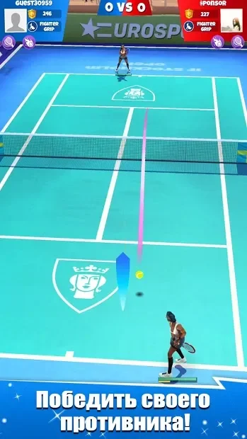 Теннис Го: Мировое турне 3D screenshot