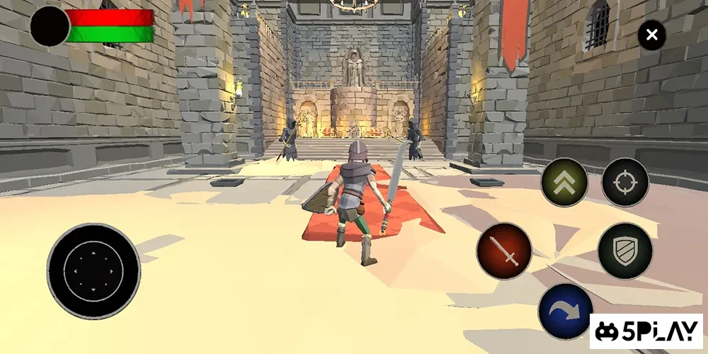 Battle of Polygon – Action RPG Warrior Games screenshot