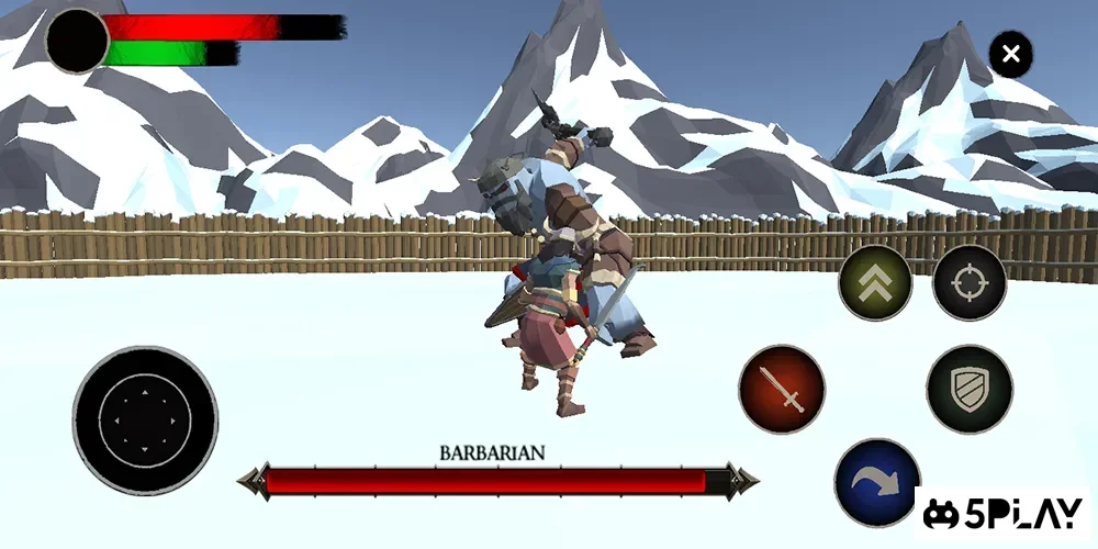 Battle of Polygon – Action RPG Warrior Games screenshot