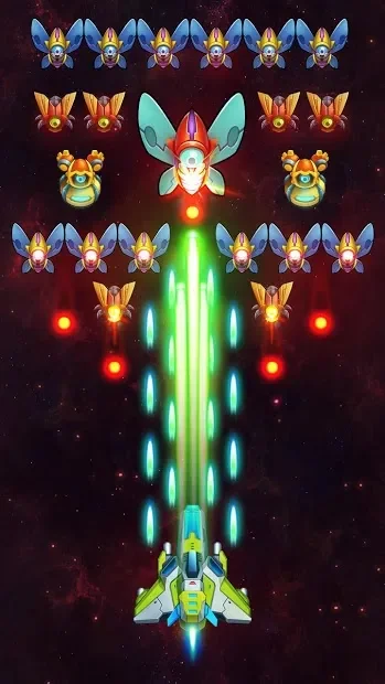 Вторжение в галактику: космический шутер screenshot
