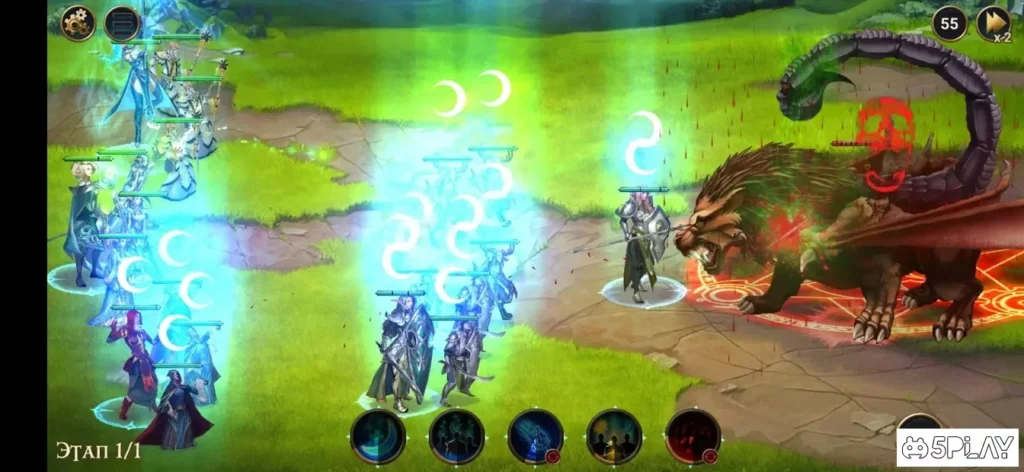 Chaos Lords: Tactical RPG screenshot