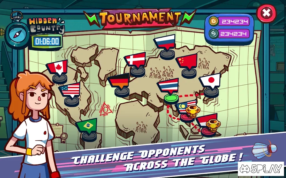 Super Stick Badminton screenshot