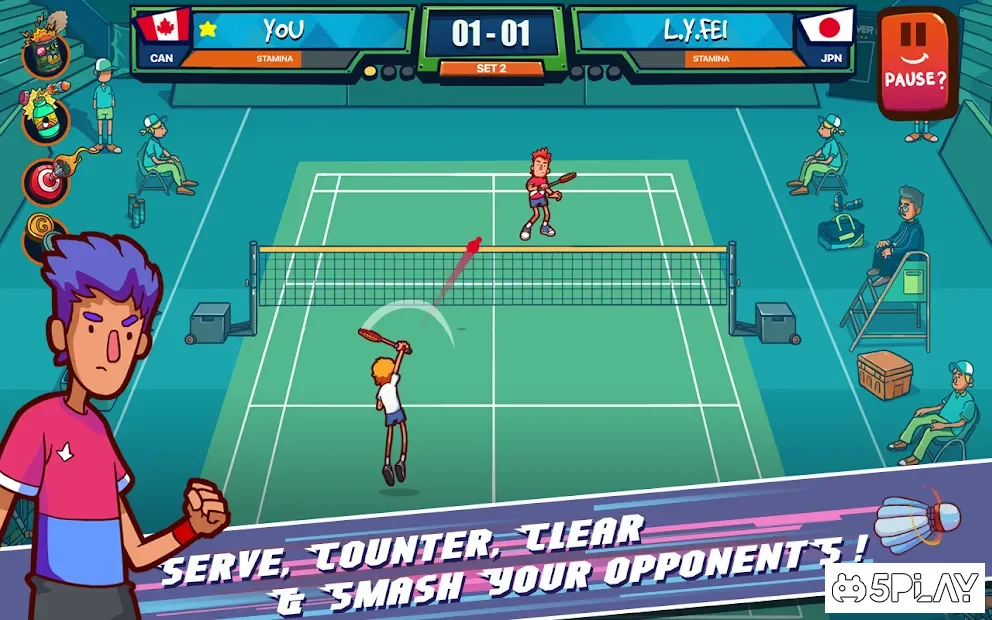 Super Stick Badminton screenshot