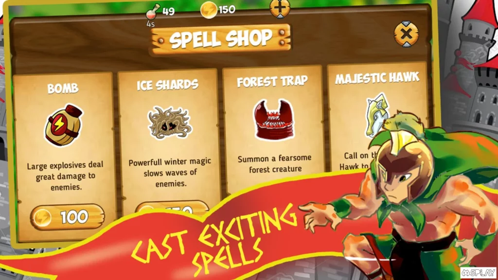 Gods of Myth TD: King Hercules Son of Zeus screenshot