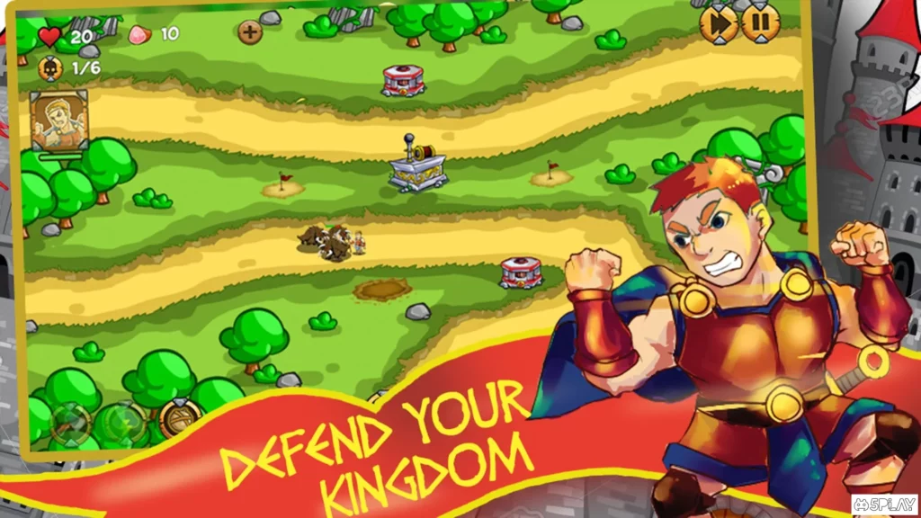 Gods of Myth TD: King Hercules Son of Zeus screenshot