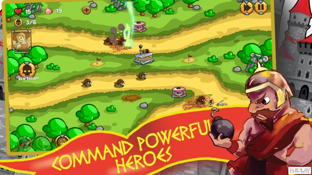 Gods of Myth TD: King Hercules Son of Zeus screenshot