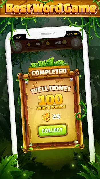 Word Jungle - FREE Word Games Puzzle screenshot
