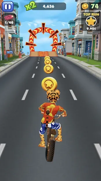 Велосипедная гонка -Bike Blast screenshot