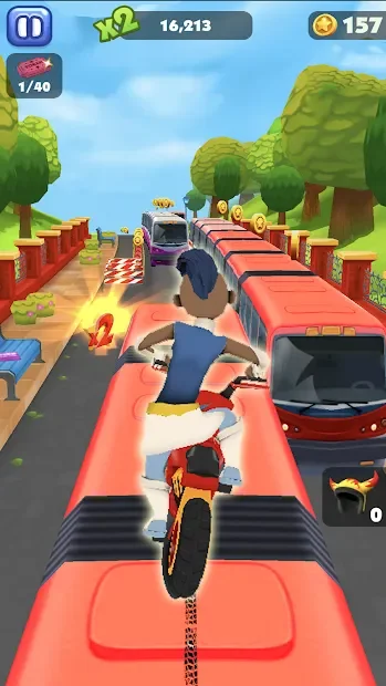 Велосипедная гонка -Bike Blast screenshot