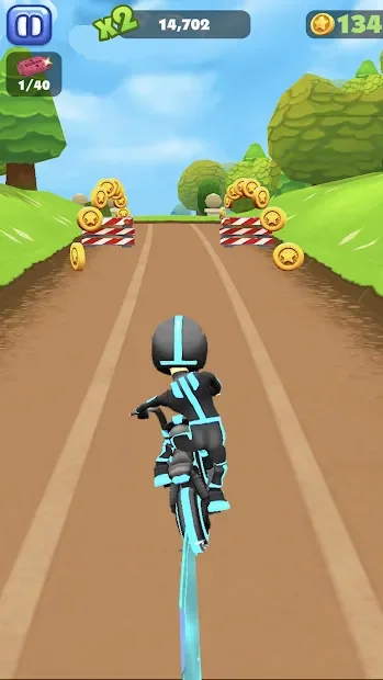 Велосипедная гонка -Bike Blast screenshot