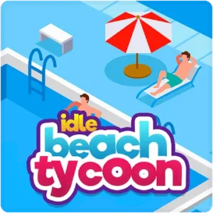 Idle Beach Tycoon : Cash Manager Simulator icon