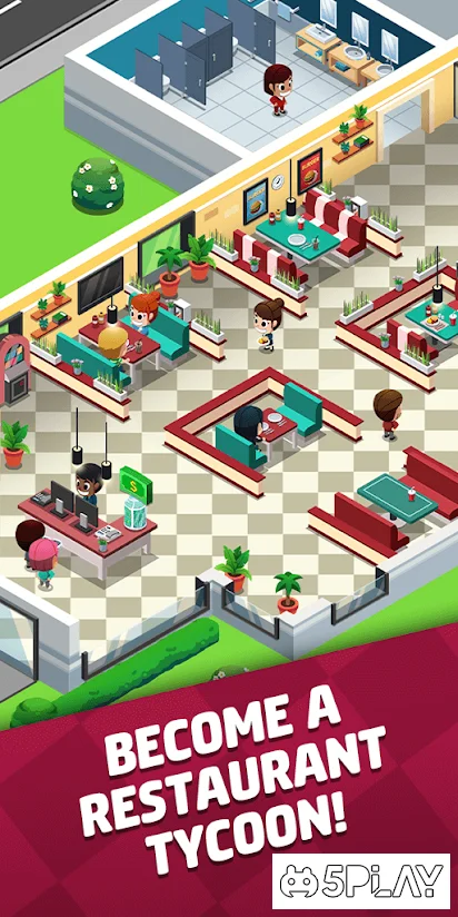 Idle Restaurant Tycoon - Build a restaurant empire screenshot
