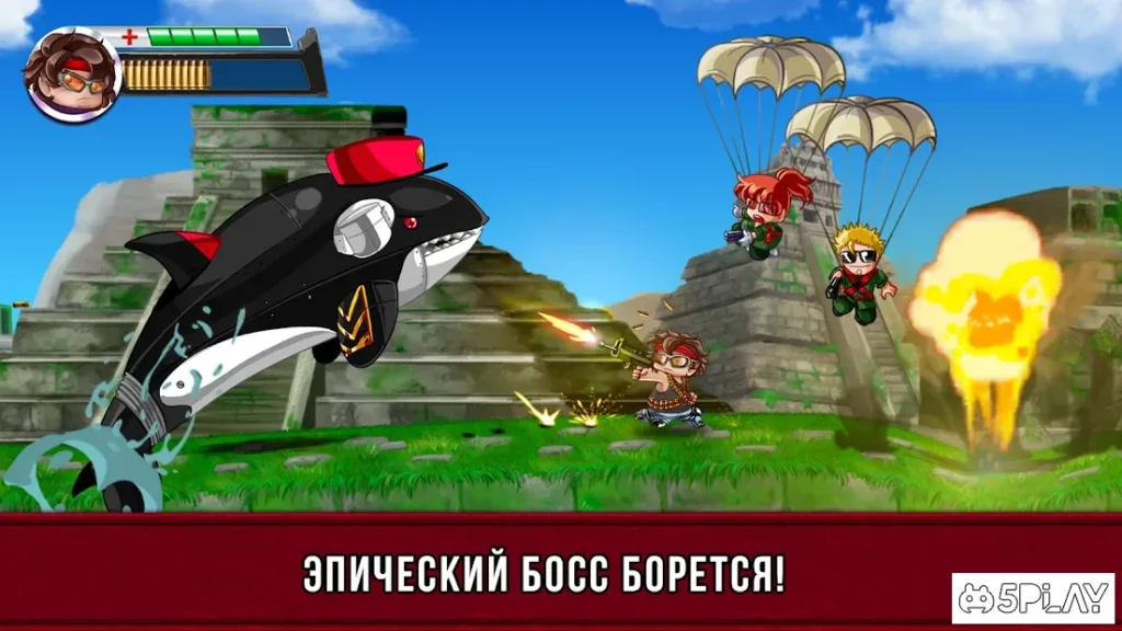 Ramboat 2 - Soldier Shooting Game screenshot