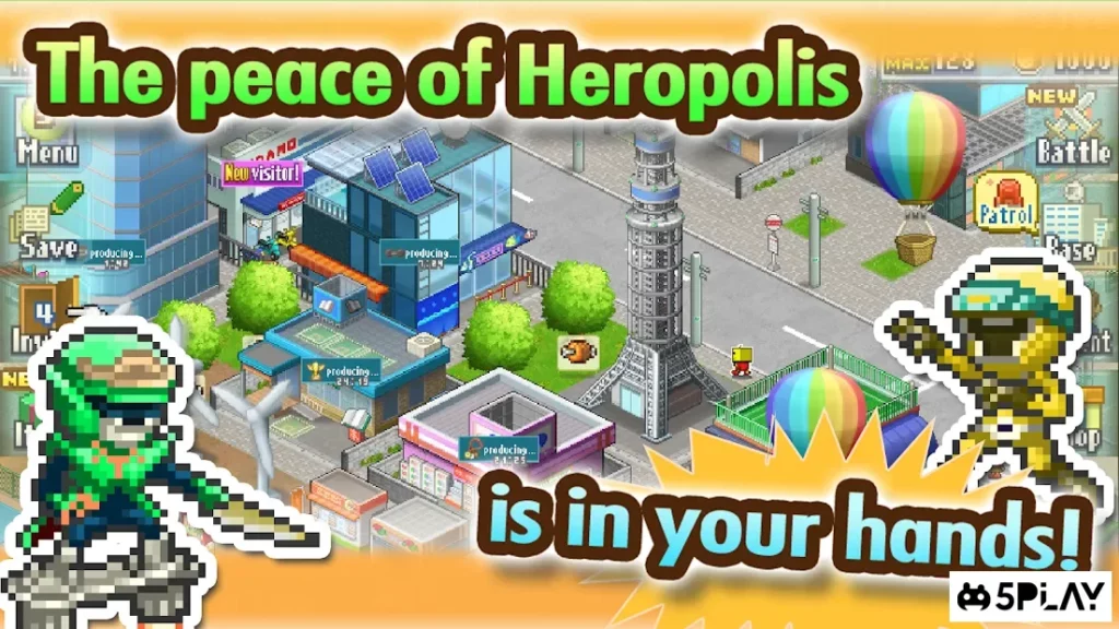 Legends of Heropolis screenshot