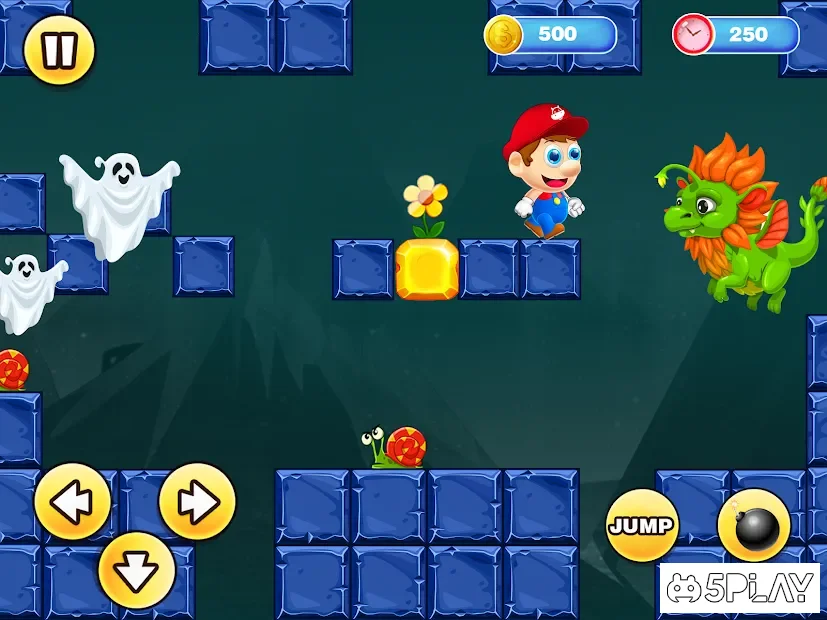 Super Adventure Mari Run - Free endless game screenshot