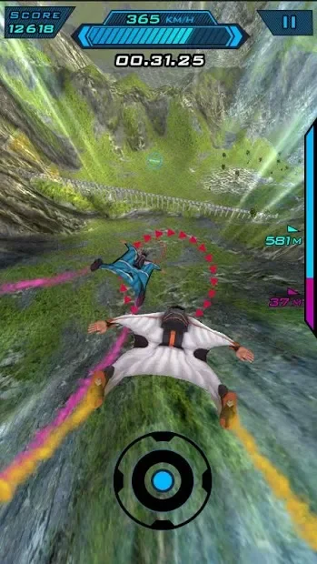полетах на вингсьютах - Wingsuit Flying screenshot