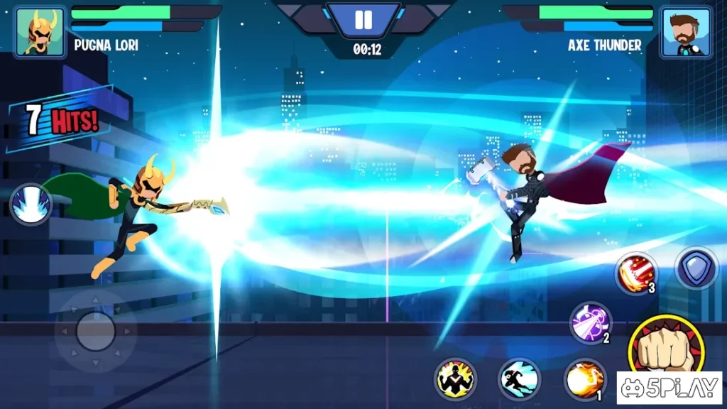 Stickman Superhero - Super Stick Heroes Fight screenshot