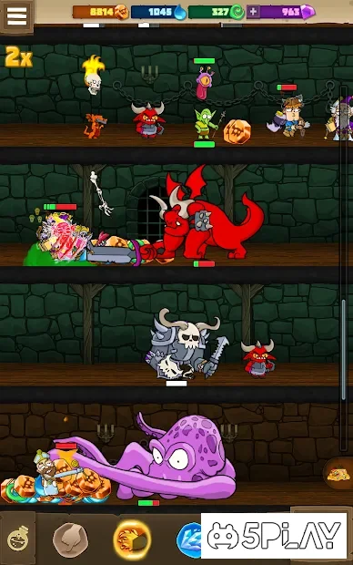 Idle Dungeon Heroes screenshot
