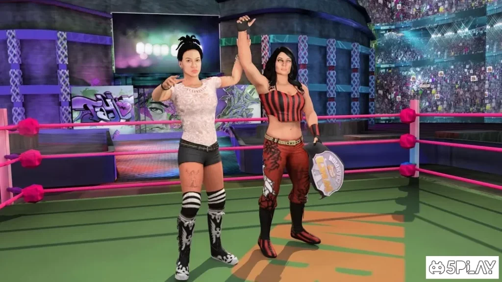 Bad Girls Wrestling Game: клуб файтингов боевой screenshot