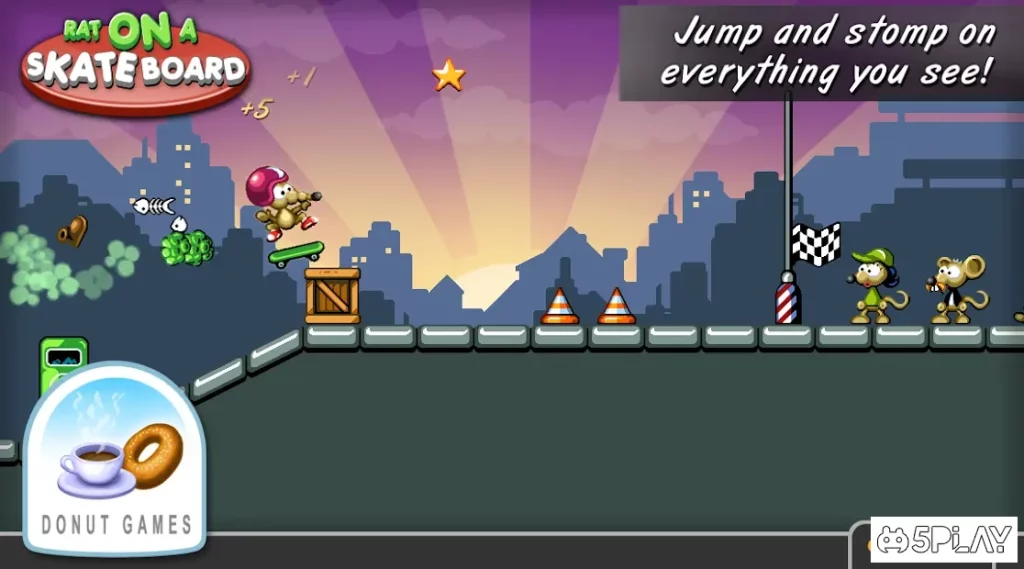 Rat On A Skateboard screenshot