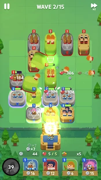 Merge Tactics: Kingdom Defense screenshot