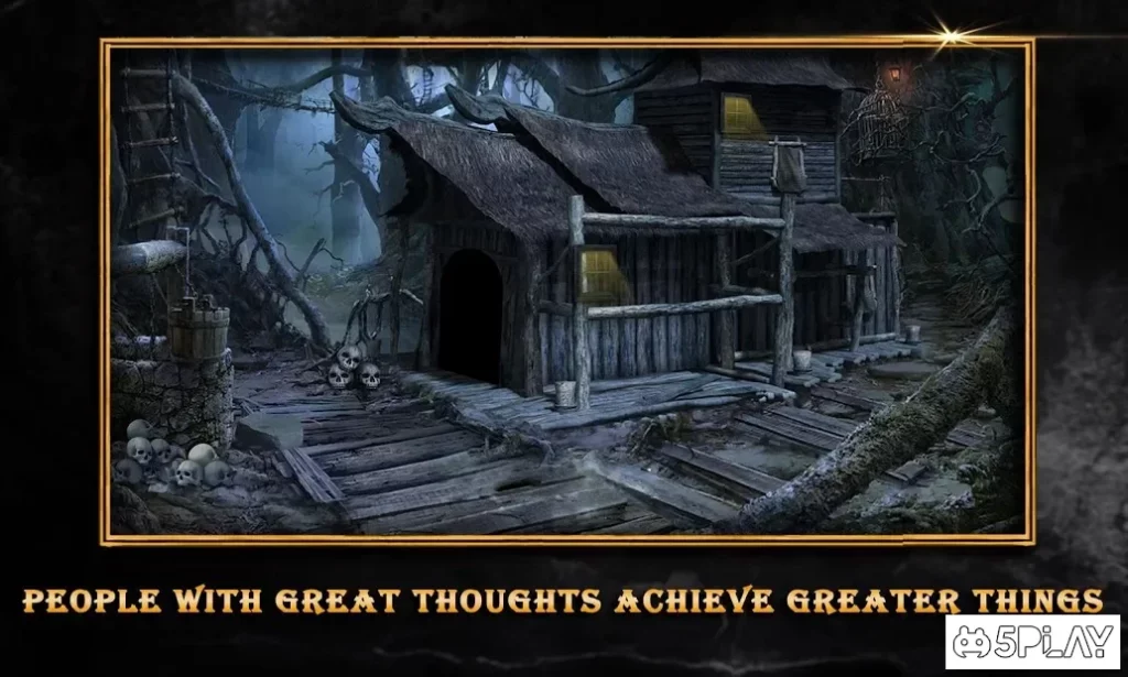 игра побег из комнаты - темная луна screenshot