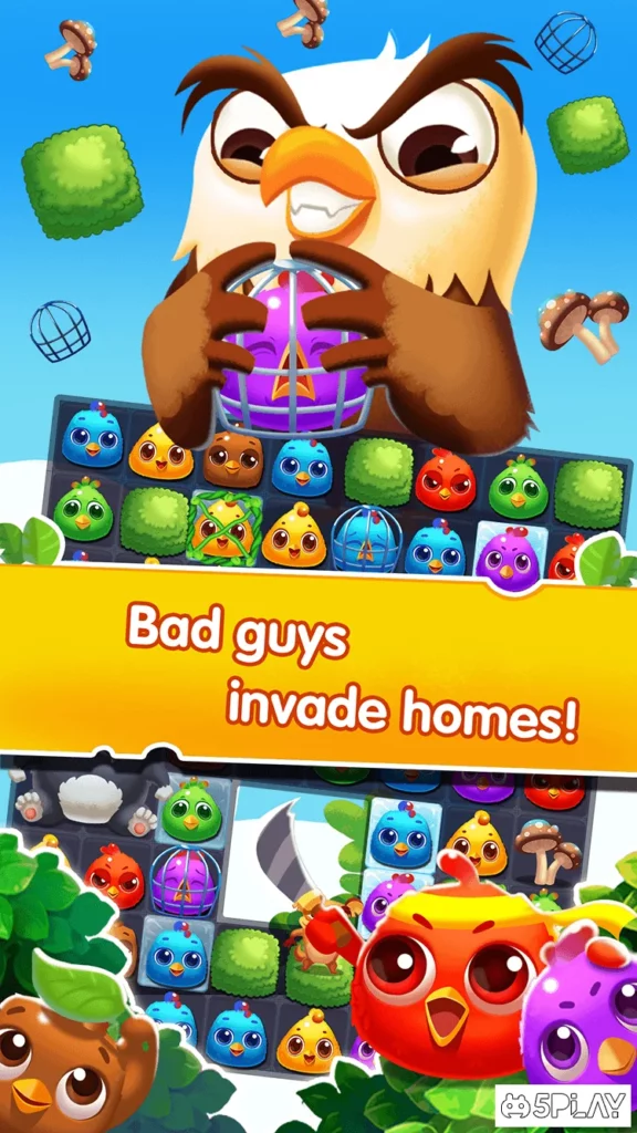 Chicken Splash 2 - Collect Eggs & Feed Babies screenshot