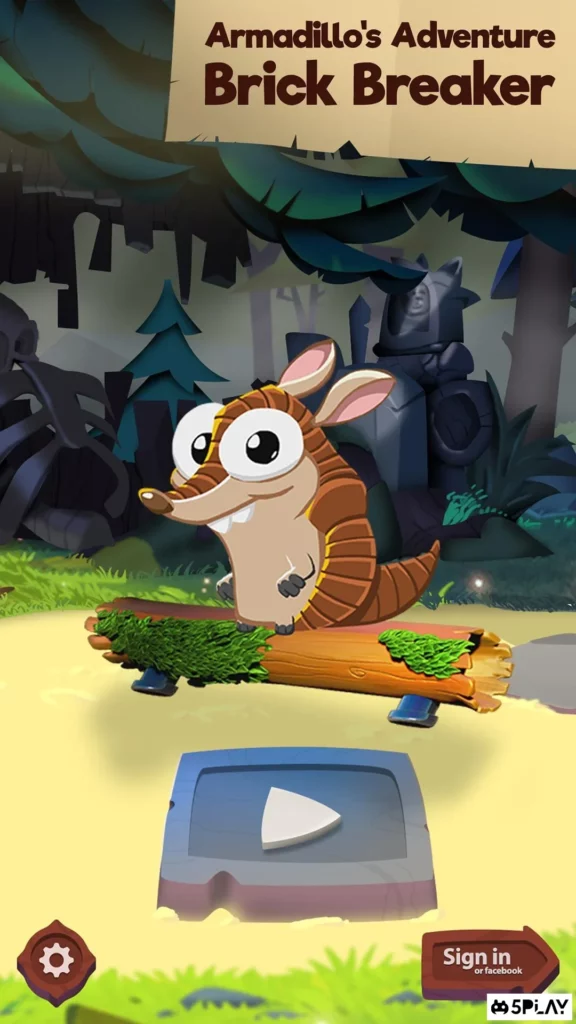 Armadillo Adventure - Brick Breaker screenshot