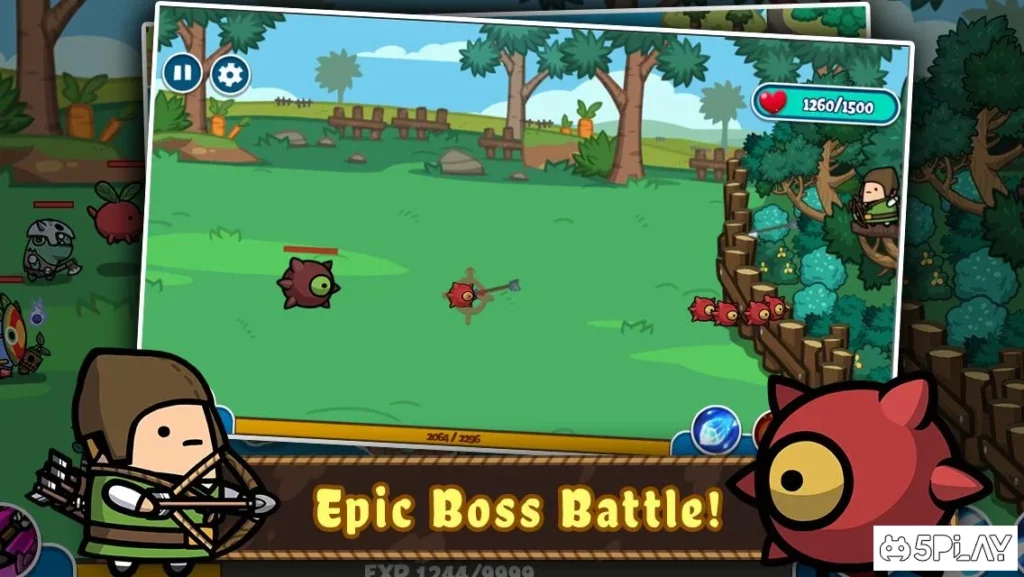 Bow Defence : Addictive Tower Defence screenshot