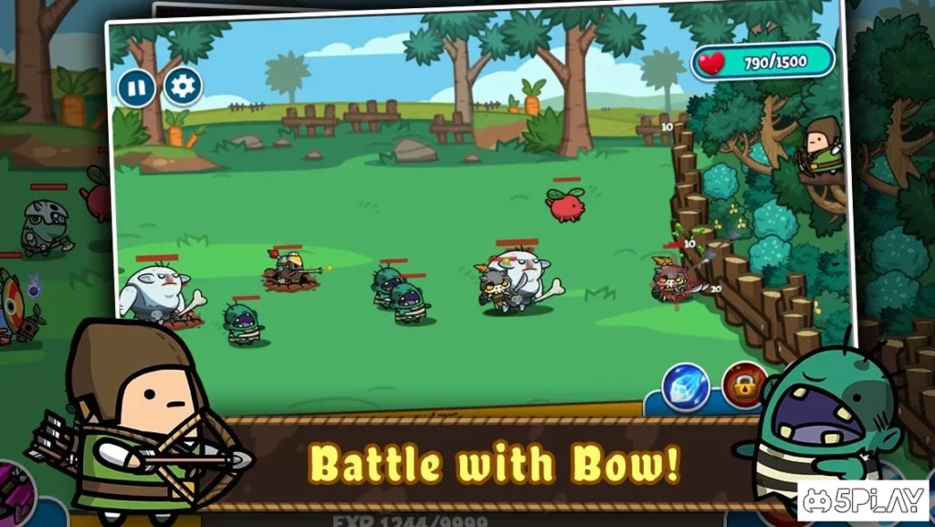 Bow Defence : Addictive Tower Defence screenshot
