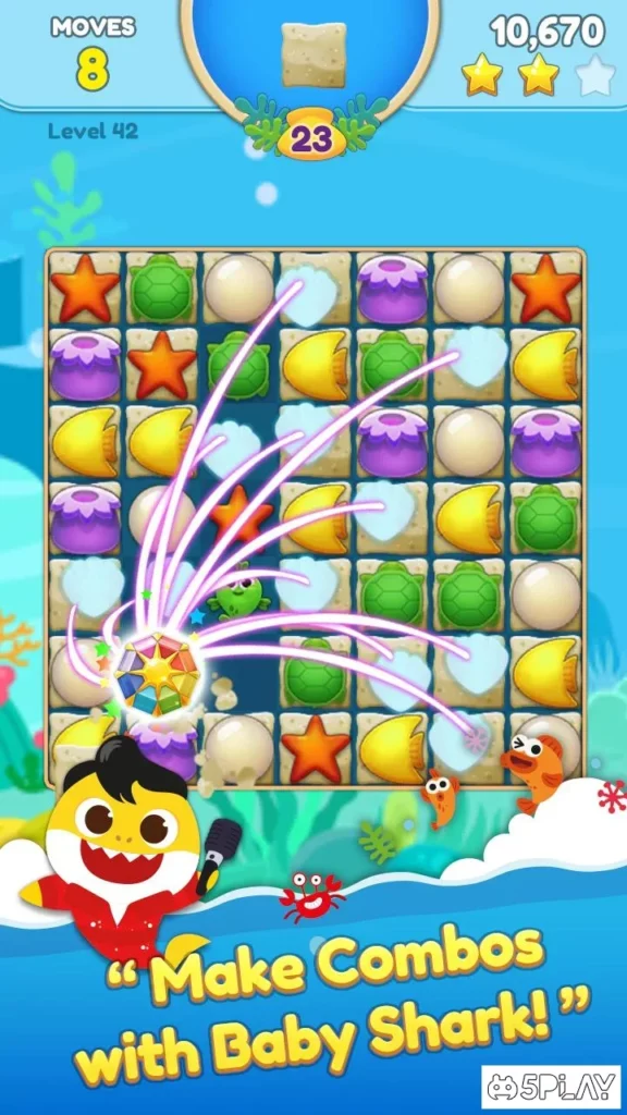 Baby Shark Match: Ocean Jam screenshot