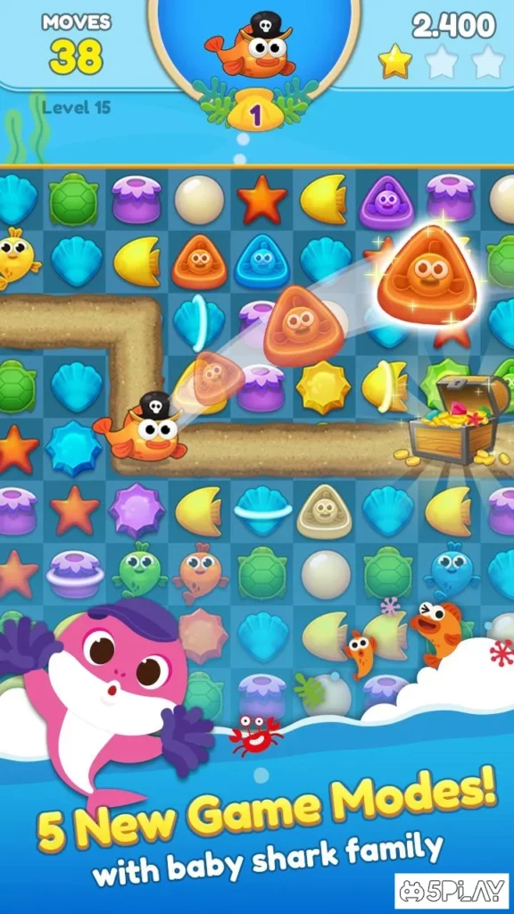 Baby Shark Match: Ocean Jam screenshot