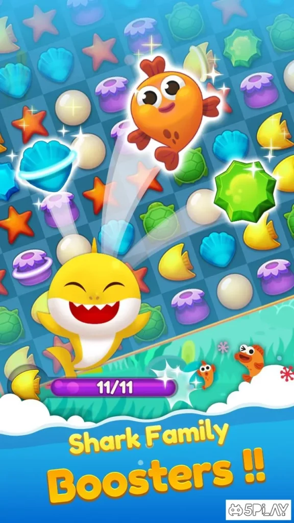Baby Shark Match: Ocean Jam screenshot