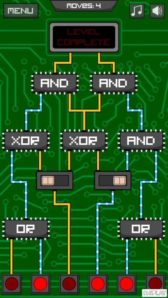 Circuit Scramble - Computer Logic Puzzles screenshot