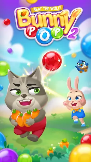 Bunny Pop 2: Beat the Wolf screenshot
