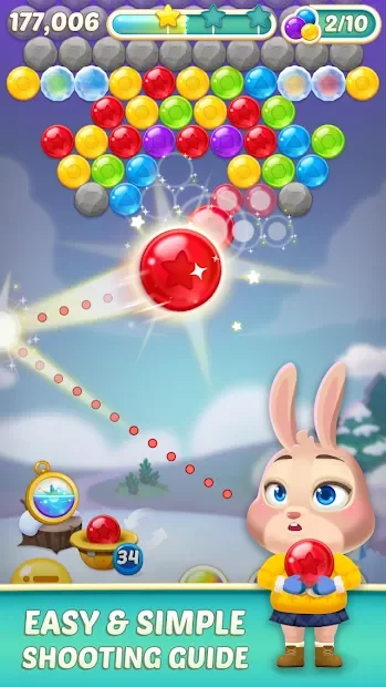 Bunny Pop 2: Beat the Wolf screenshot