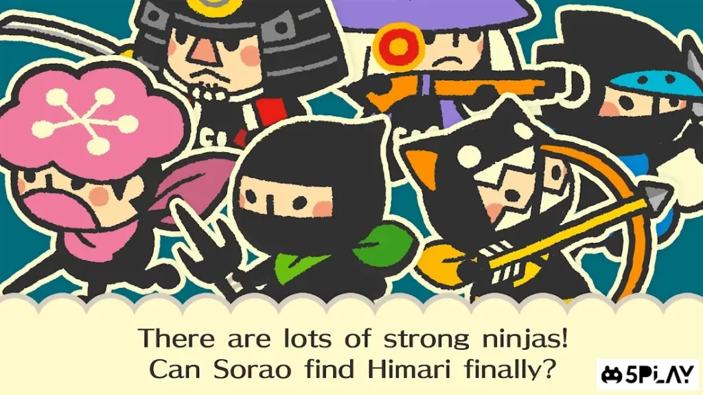Oshinobisan - Sorao's Shuriken Shot - screenshot