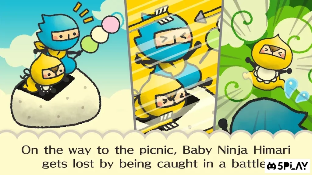 Oshinobisan - Sorao's Shuriken Shot - screenshot