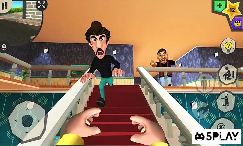 Scary Robber Home Clash screenshot