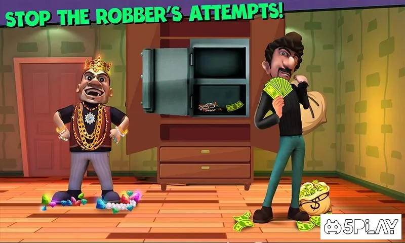 Scary Robber Home Clash screenshot