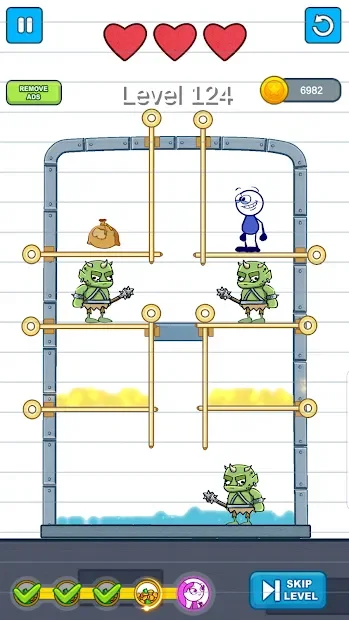 Pencil Boy - Pull The Pin, Rescue Princess screenshot